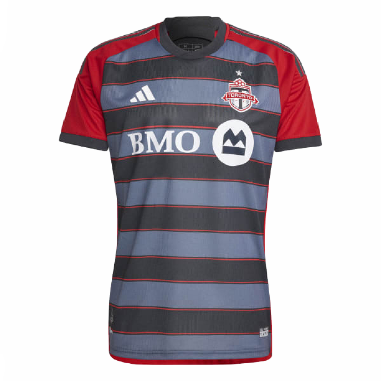 Adidas Adidas TORONTO FC 23/24 HOME AUTHENTIC JERSEY Soccer Jersey Men's Black