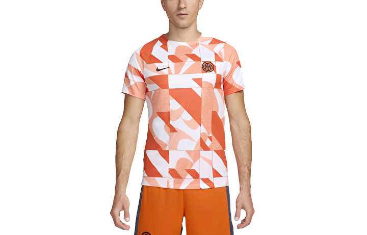 Nike Nike Dri Fit Inter Academy Pro Soccer Jersey Men's Orange White