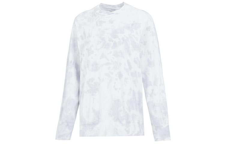 Nike Nike Women'ss Tie-Dye Logo Print Sporty Crewneck T-Shirt Lilac