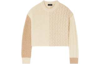 Alanui The Talking Glacier Knitted Jumper