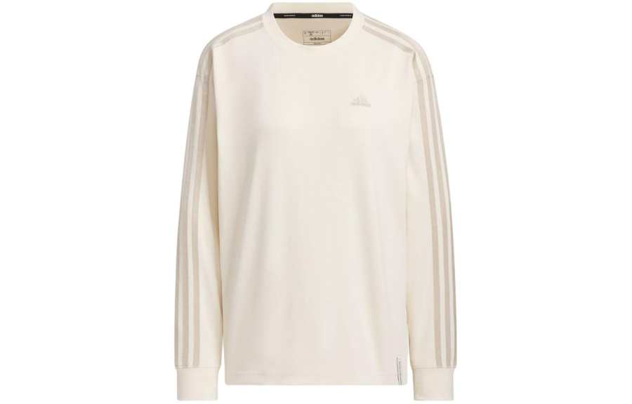 Adidas Adidas T Shirts Women's White Crew Neck Moderate Straight Fit