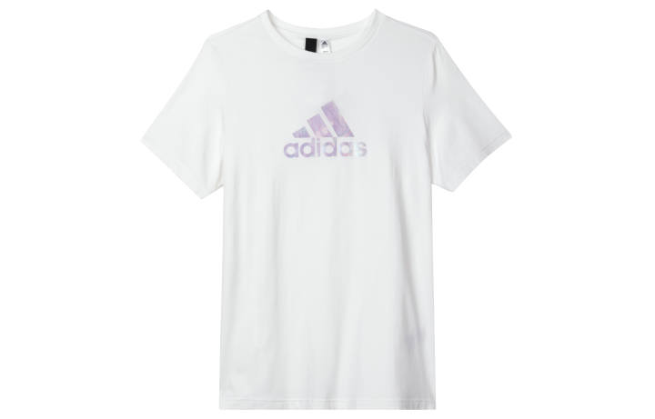 Adidas Adidas Set in Sleeve T Shirt Women's White