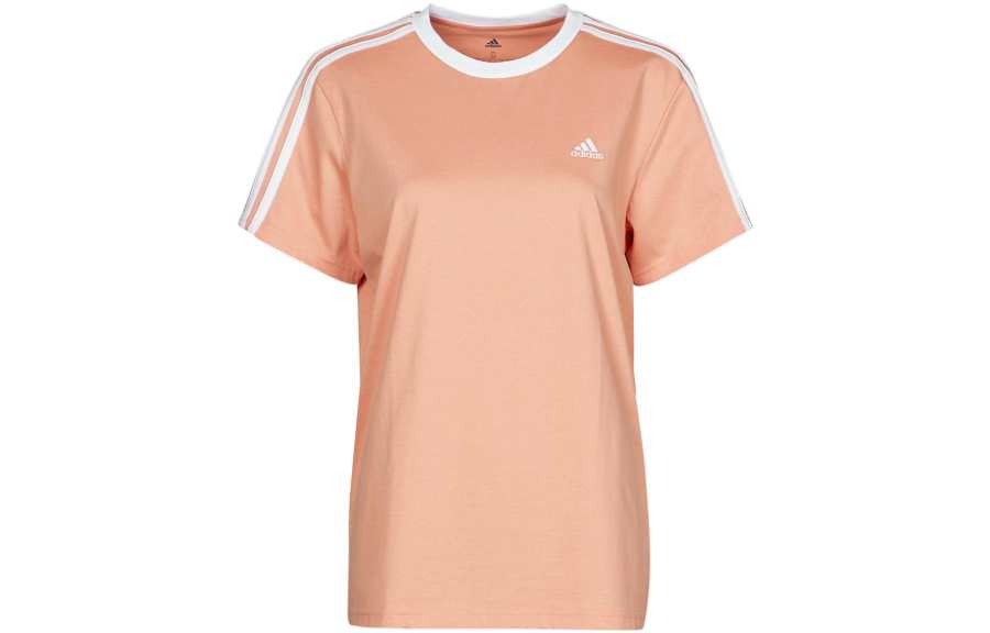 Adidas Adidas T Shirts Women's Rose Crew Neck Moderate Straight Fit