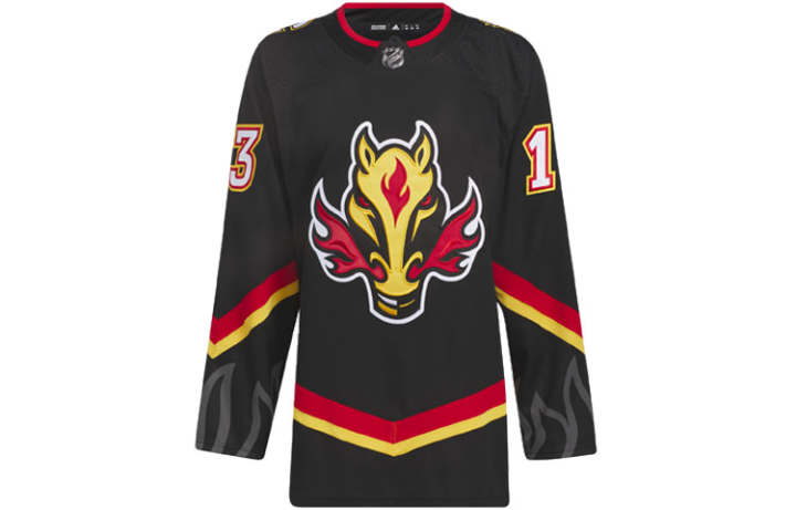 Adidas Adidas Flames Gaudreau Third Authentic Jersey
