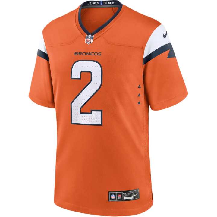 Nike Nike Patrick Surtain Ii Denver Broncos Men's Nike Nfl Game Football Jersey