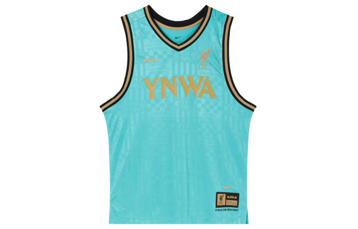 Nike Nike Dri Fit DNA Basketball Jersey Men's Washed Cyan