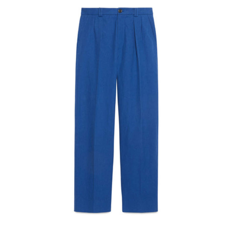 GUCCI FW23 Casual Pants Men's Blue