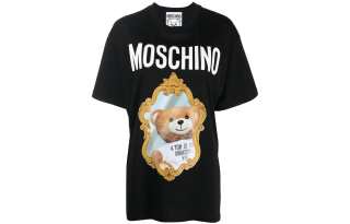 MOSCHINO FW22 Regular T Shirt Women's Black