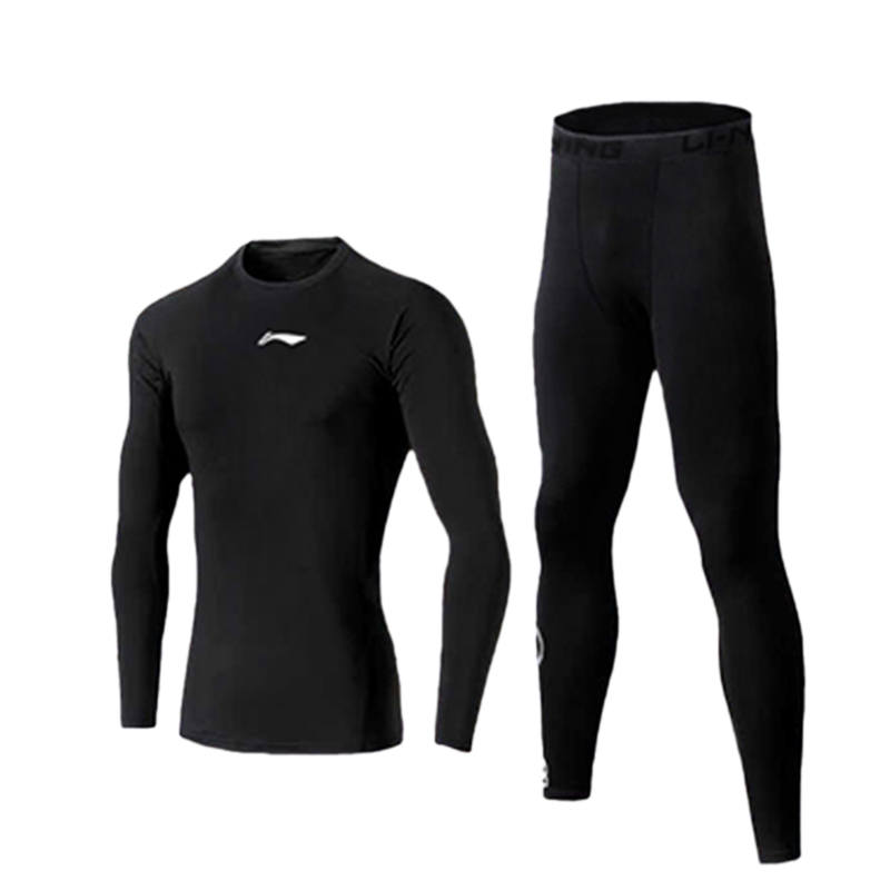 Li-Ning Li Ning Fitness Sets Men's Crew Neck Moderate
