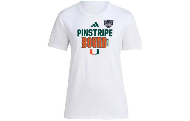 Adidas Adidas Miami Bowl Bound Tee T Shirt Women's White