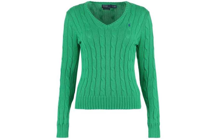 Polo Ralph Lauren SS23 Knitwear Classic Version Women's Green
