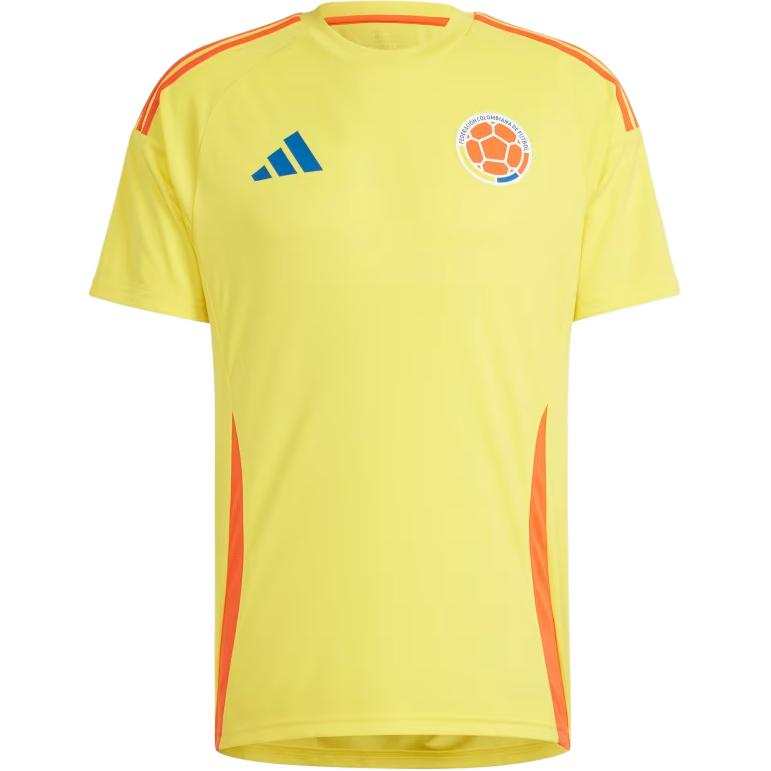 Adidas Adidas Colombia National Team FCF H JSY FAN Soccer Jersey Men's Yellow