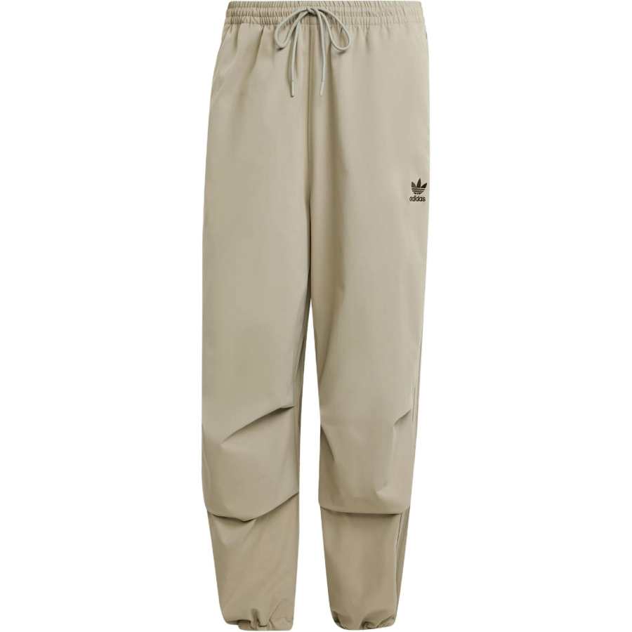 Adidas Originals Parachute TRACKSUIT BOTTOMS Sports Pants Men's Pebble Silver Gray