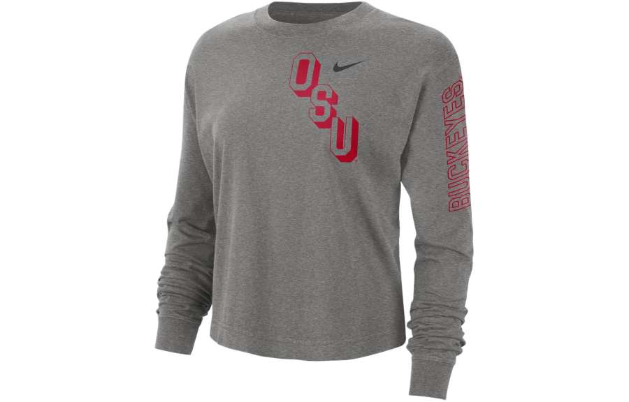 Nike Nike Ohio State Heritage Women's Nike College Boxy Crew-Neck T-Shirt