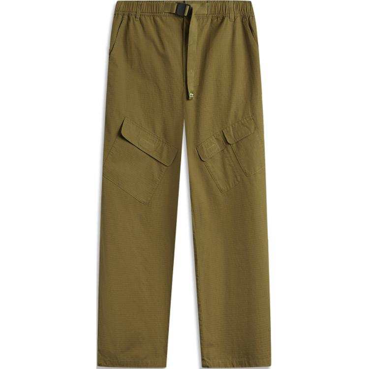 Li-Ning Li Ning Sports Life Collection Sports Pants Men's Lizard Brown
