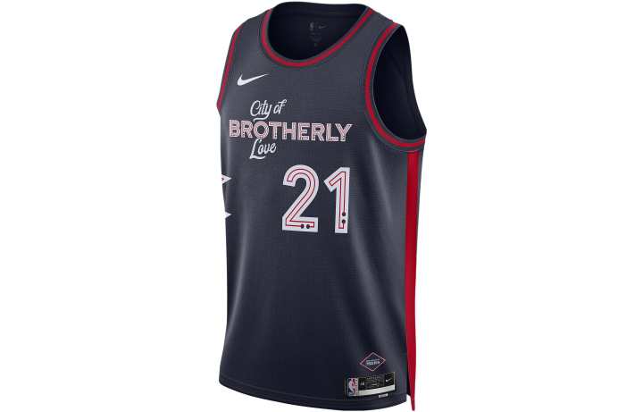 Nike Nike Dri Fit Nba Swingman Joel Embiid Philadelphia 76Ers City Edition 2023/24 Jersey