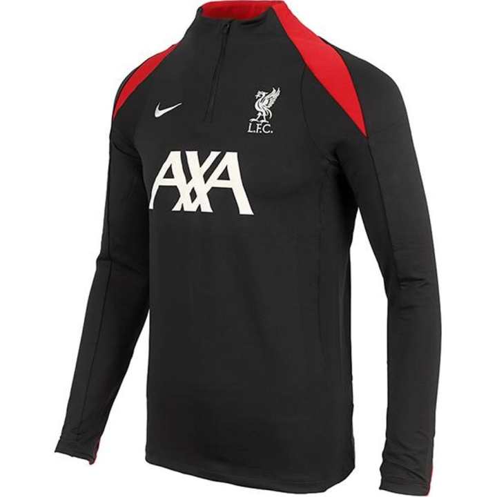 Nike Nike Liverpool Dri FIT Collection Model Liverpool F.C. Strike Soccer Jersey Men's Black