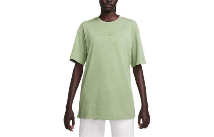 Nike Nike Drop Shoulder Sleeve T Shirt Women's Oil Green