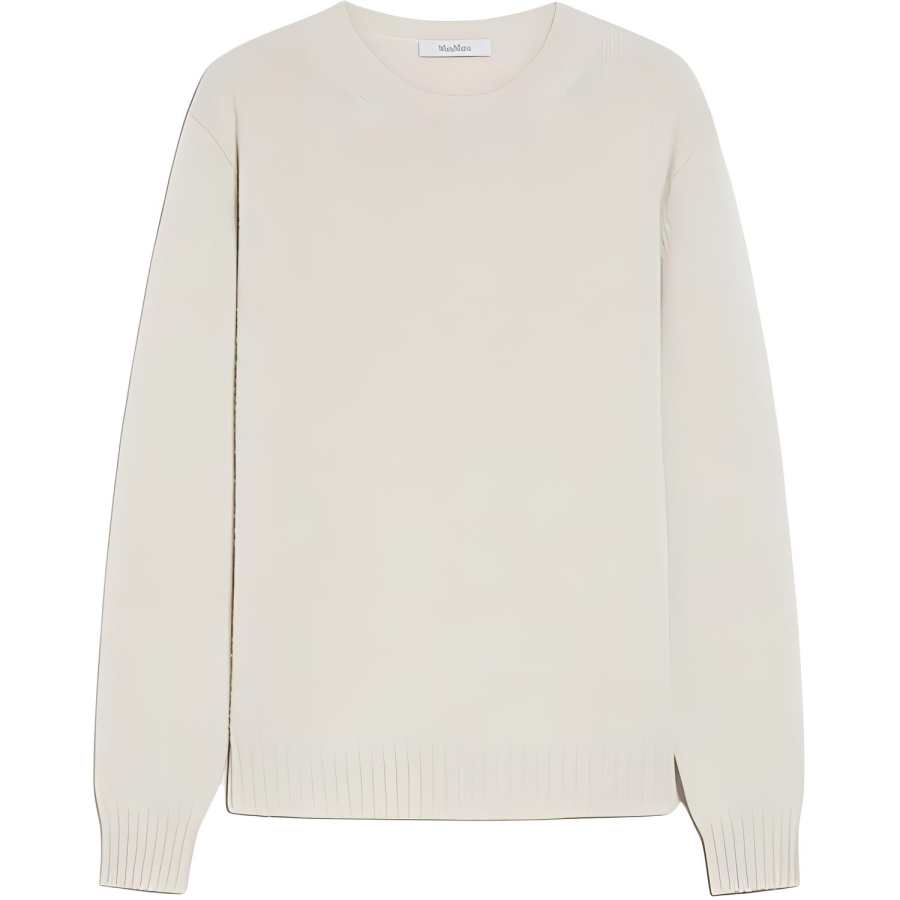 MaxMara MaxMara Sweaters Women's Sand Crew Neck Moderate Other