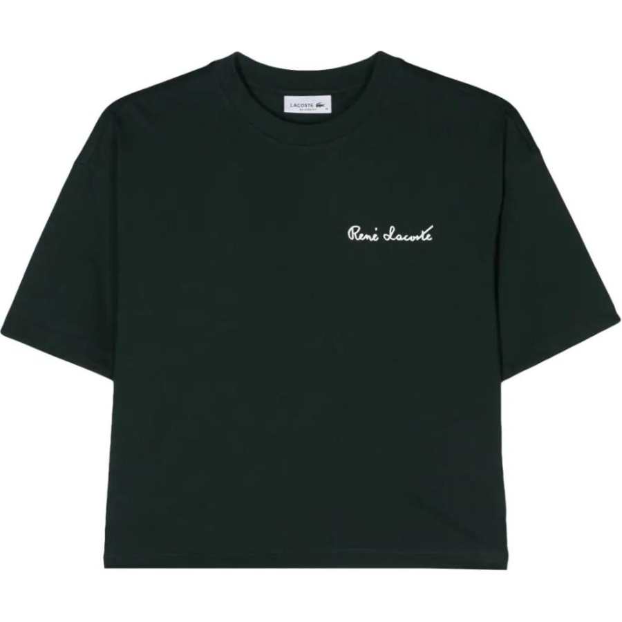 LACOSTE LACOSTE Logo patch Cotton T shirt