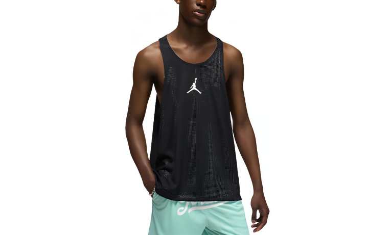 Jordan Jordan Flight MVP Basketball Jersey Men's Black