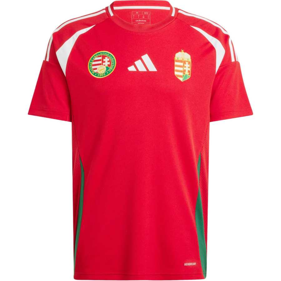 Adidas Adidas Hungary 24 Home Jersey Soccer Jersey Fan Edition, Hungary, Home Men's Red