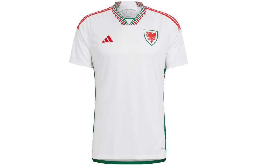 Adidas Adidas Wales National Team Soccer Jersey Player Edition Men's White