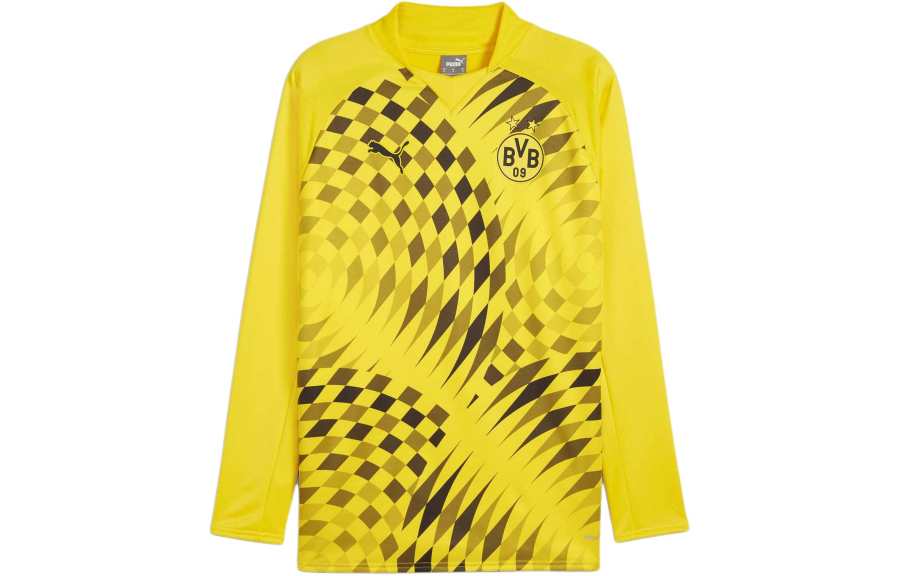 PUMA Dortmund Soccer Jersey Men's Yellow