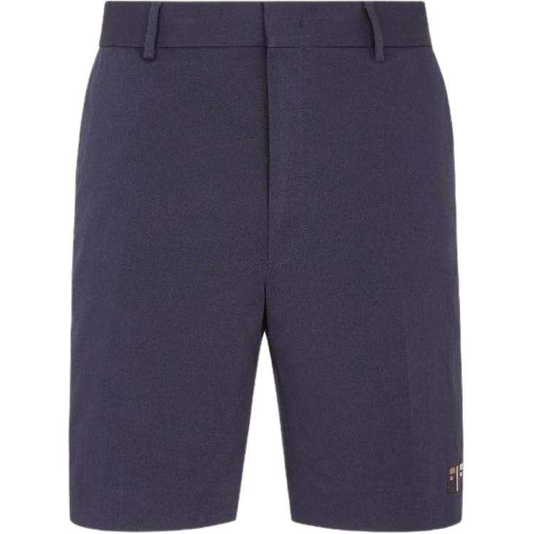 FENDI Qixi Festival Limited Collection FW24 Casual Shorts Men's Blue