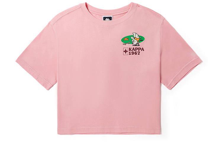 Kappa Crop Tops Women's Crew Neck Moderate