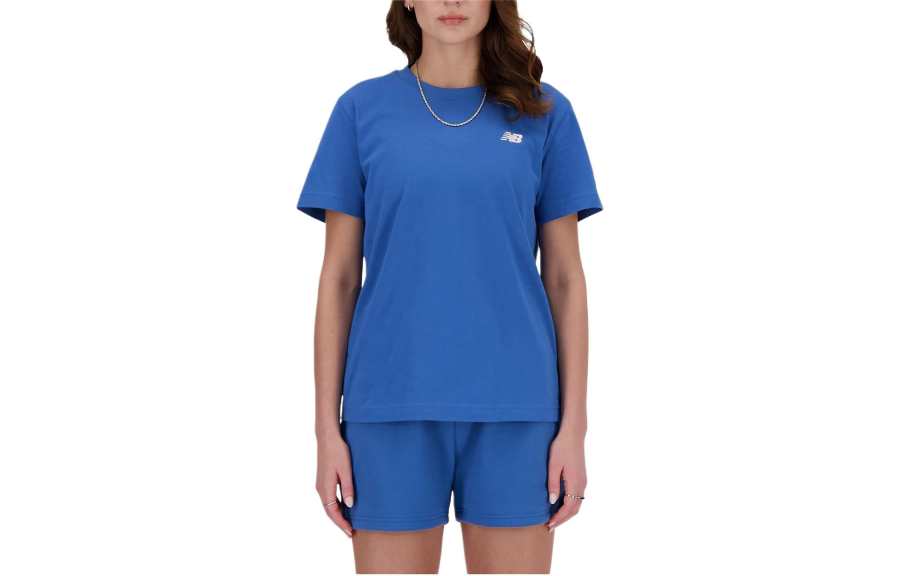 New Balance New Balance Sport Essentials Jersey T Shirt T Shirt Women's Blue
