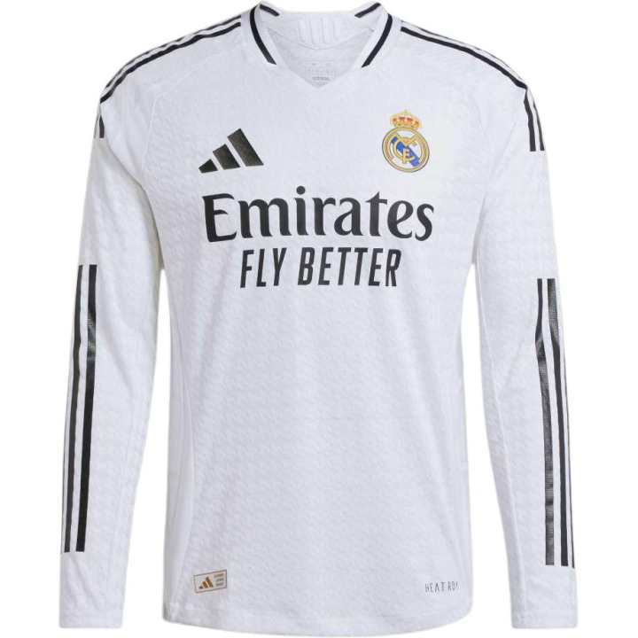 Adidas Adidas Real Madrid REAL MADRID AUTHENTIC JERSEY Soccer Jersey Player Edition Men's White