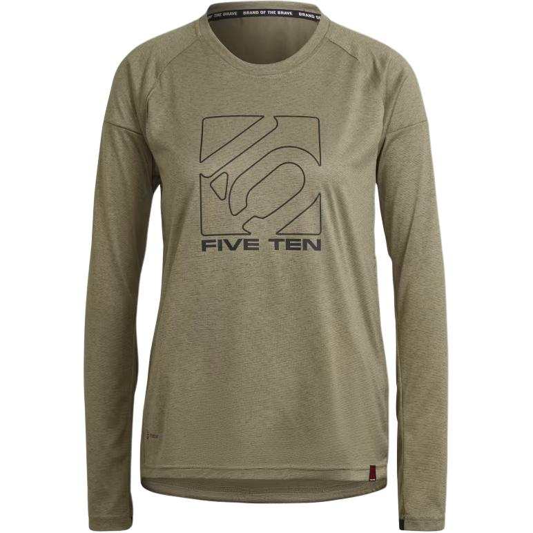 Adidas Adidas T Shirts Women's Olive Crew Neck Moderate Other