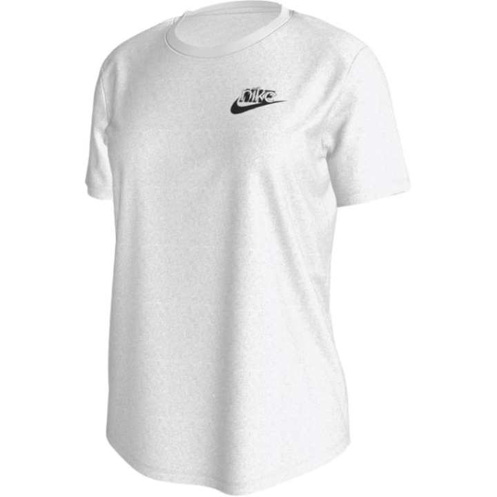 Nike Nike T Shirts Women's White Crew Neck Moderate Straight Fit