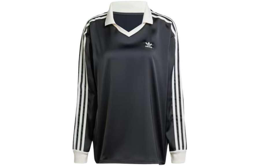 Adidas Originals 3 Stripes T Shirt Women's Black