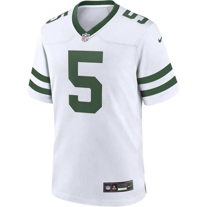 Nike Nike Garrett Wilson New York Jets Men's Nike Nfl Game Football Jersey