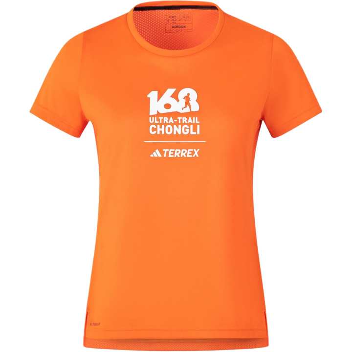 Adidas Adidas Terre Regular T Shirt Women's Half Impact Orange