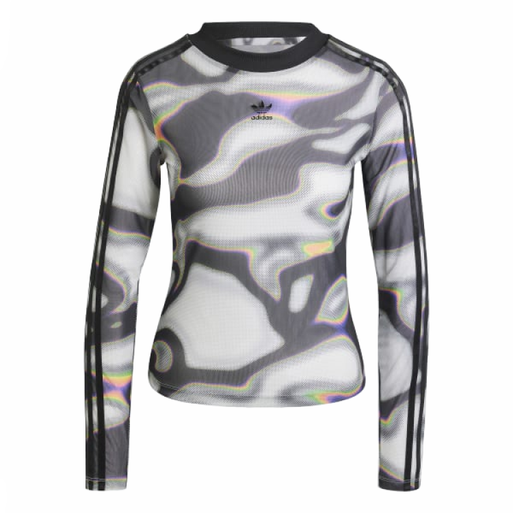 Adidas Adidas T Shirts Women's Gray Crew Neck Moderate Straight Fit