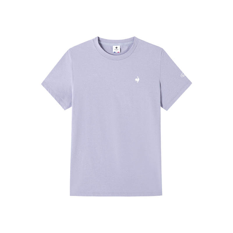 Le Coq Sportif T Shirts Women's Crew Neck Moderate Straight Fit