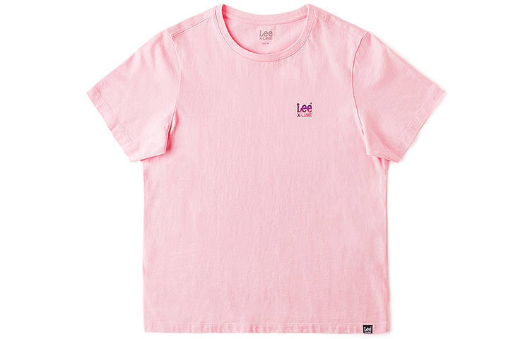 Lee SS24 T Shirt Women's Romantic Pink