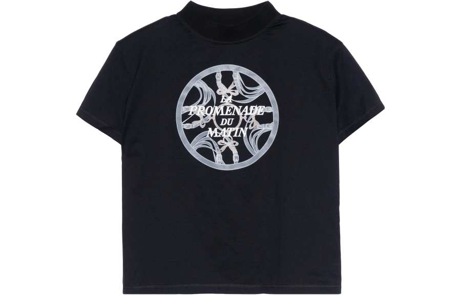 HERMES SS22 Regular T Shirt Women's Black