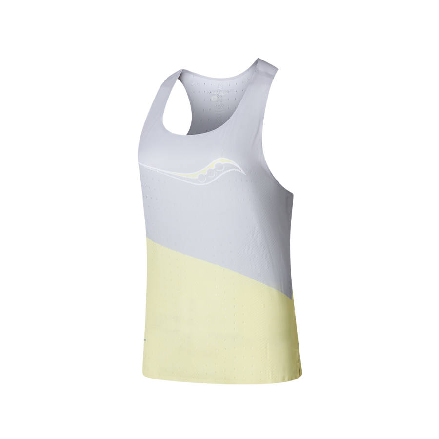 Saucony Tank Top Women's Clear Yellow