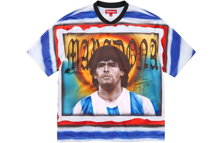 Supreme Supreme Maradona Soccer Jersey