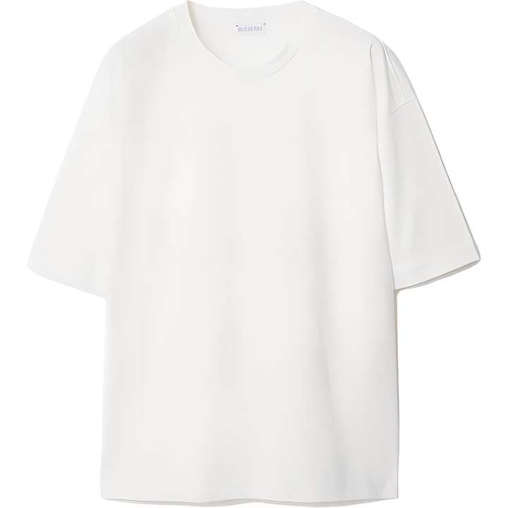Burberry Burberry Logo Embroidered Crewneck T-Shirt