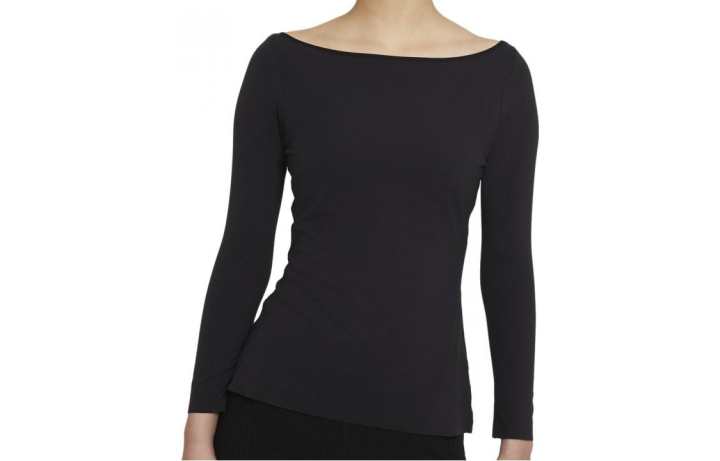 Nike Nike T Shirts Women's Black Thin Straight Fit