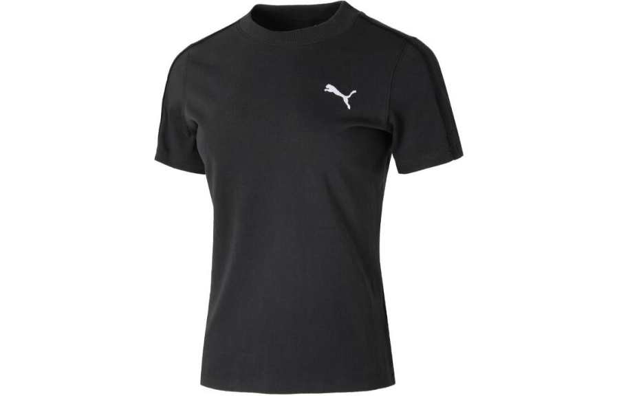 PUMA Set in Sleeve T Shirt Women's Black