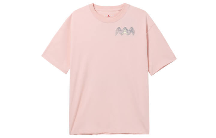 Jordan Jordan Drop Shoulder Sleeve T Shirt Women's Orange Pink