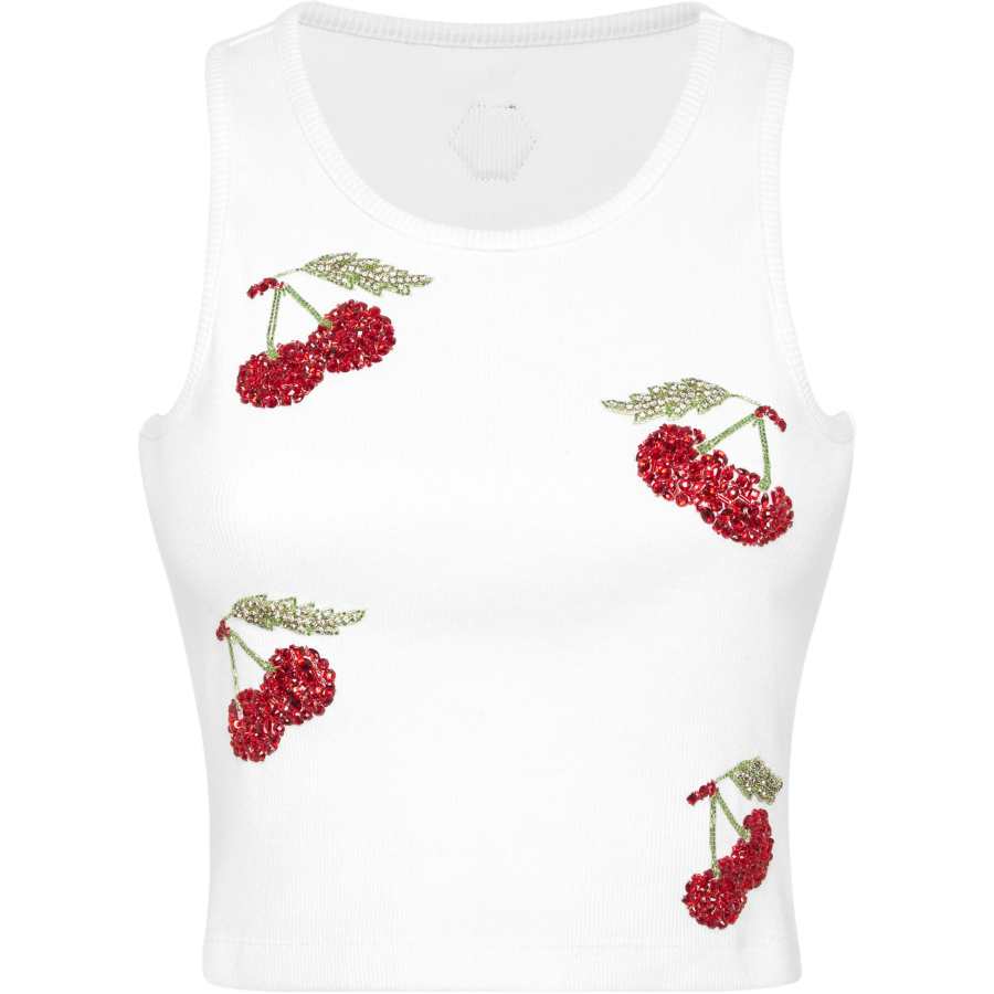 Philipp Plein Cherries tank top