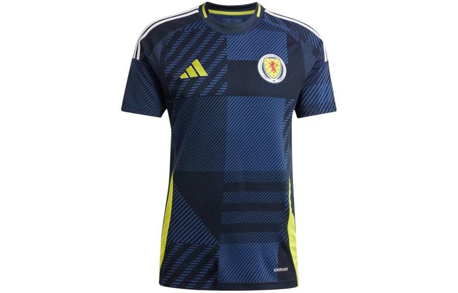 Adidas Adidas Scottish National Team Soccer Jersey Fan Edition Unisex Night Marine Blue