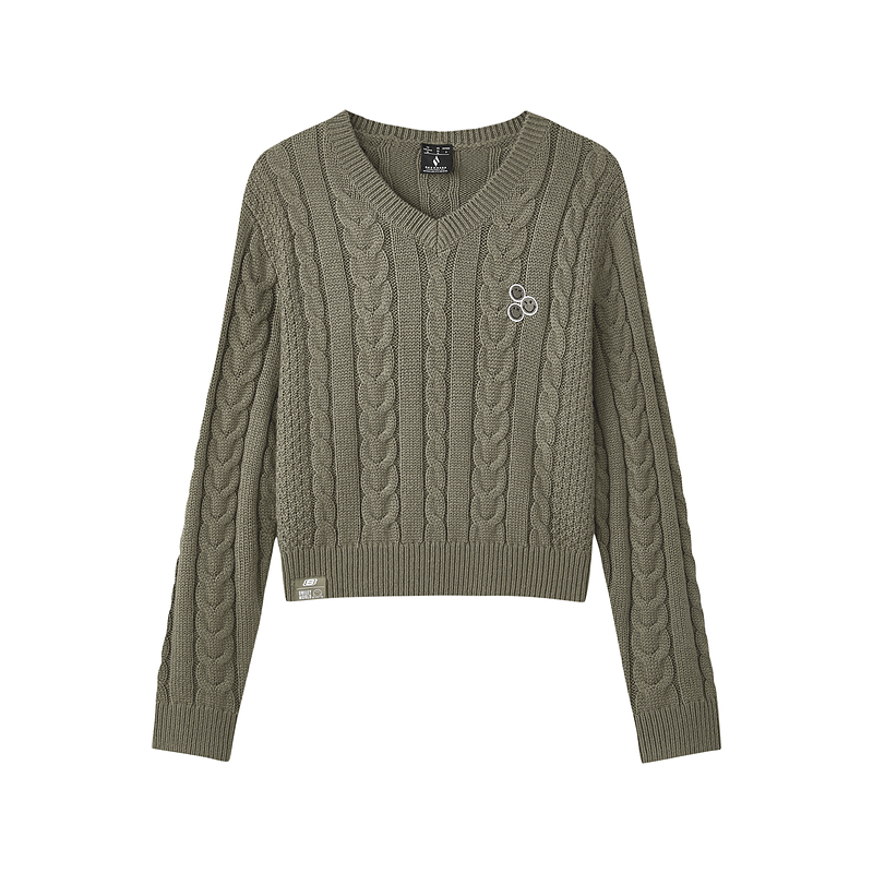 Skechers SmileyWorld Sweater Women's Mushroom Brown